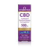 Vitabiotics Brains CBD 500mg Plus Vitamin D